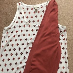 Loft tank and sweater set